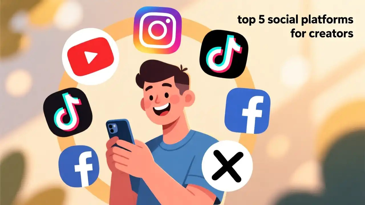 5 Best Social Platforms for Content Creators (and How to Promote Your Work on Shadow Hauz)